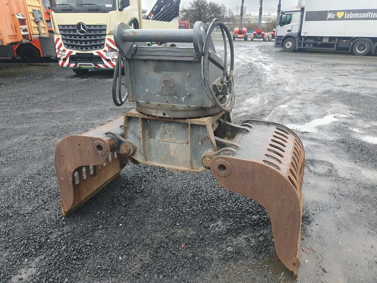 Pinza de manipulación Pladdet Abbruchgreifer Greifer MS21 MS25 Rotator: foto 6