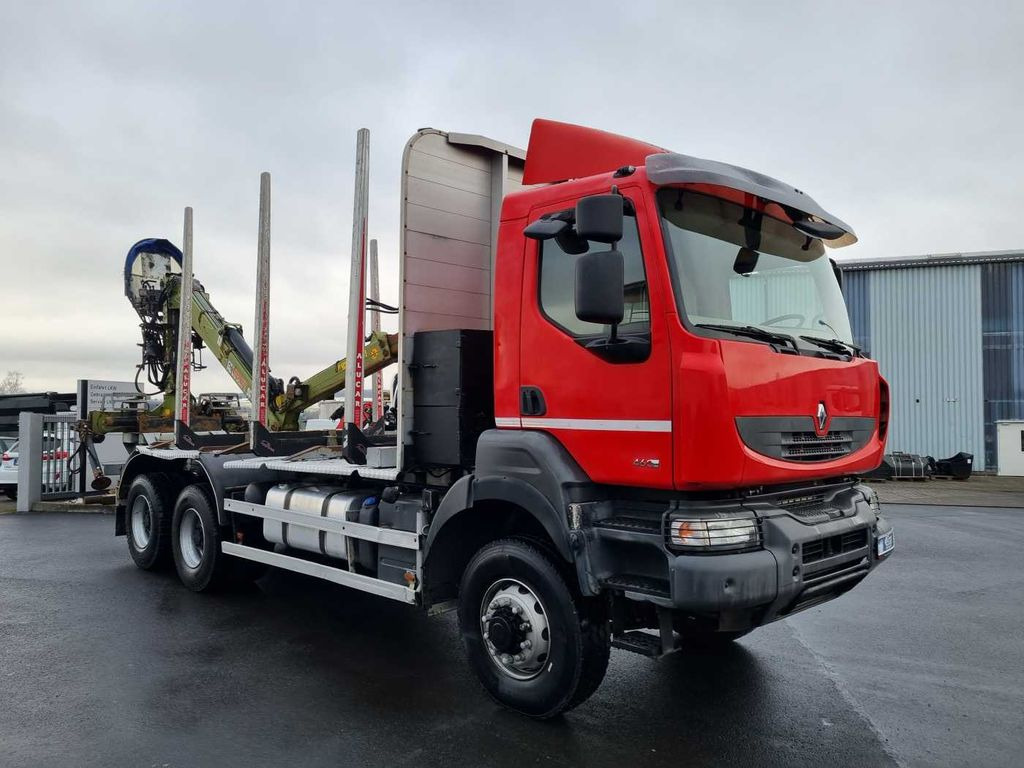 Renault Kerax 460.35 DXI 6x6 Loglift 96 S blatt/blatt - Camión forestal, Camión grúa: foto 3 Renault Kerax 460.35 DXI 6x6 Loglift 96 S blatt/blatt - Camión forestal, Camión grúa: foto 3