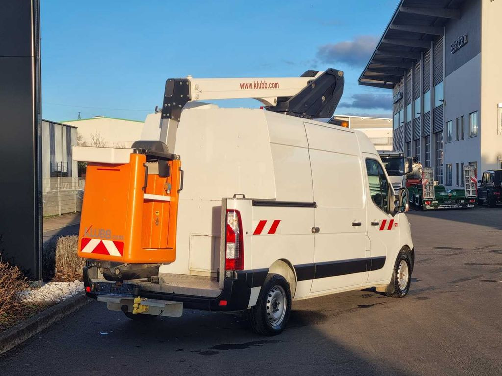 Camión con plataforma elevadora, Furgoneta Renault Master 2.3 dCi / KLUBB K26, 12m: foto 6