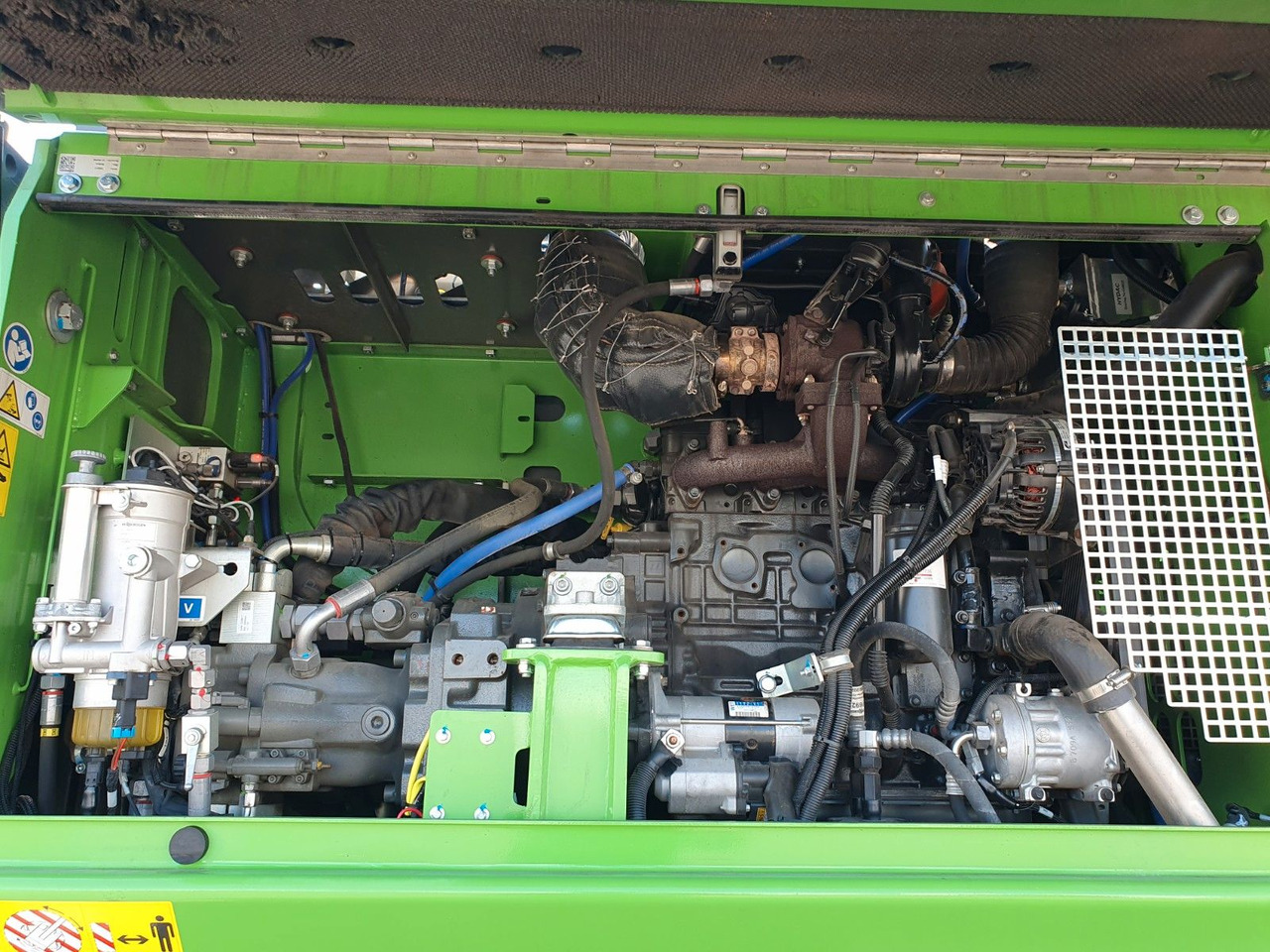 Excavadora de ruedas Sennebogen 718 / inkl. Albach Fällzange / nur 640h!: foto 11