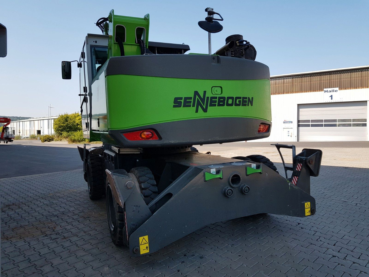 Sennebogen 817E / nur: 1.374h / 2019 / Sortiergreifer - Excavadora de ruedas: foto 5 Sennebogen 817E / nur: 1.374h / 2019 / Sortiergreifer - Excavadora de ruedas: foto 5