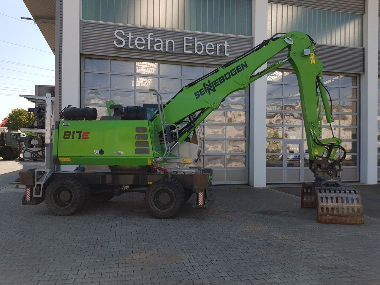 Sennebogen 817E / nur: 1.374h / 2019 / Sortiergreifer - Excavadora de ruedas: foto 1 Sennebogen 817E / nur: 1.374h / 2019 / Sortiergreifer - Excavadora de ruedas: foto 1