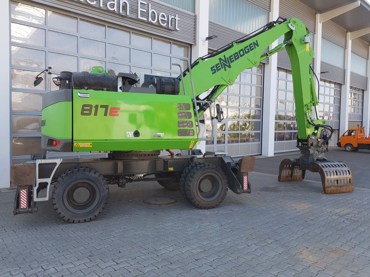 Sennebogen 817E / nur: 1.374h / 2019 / Sortiergreifer - Excavadora de ruedas: foto 2 Sennebogen 817E / nur: 1.374h / 2019 / Sortiergreifer - Excavadora de ruedas: foto 2