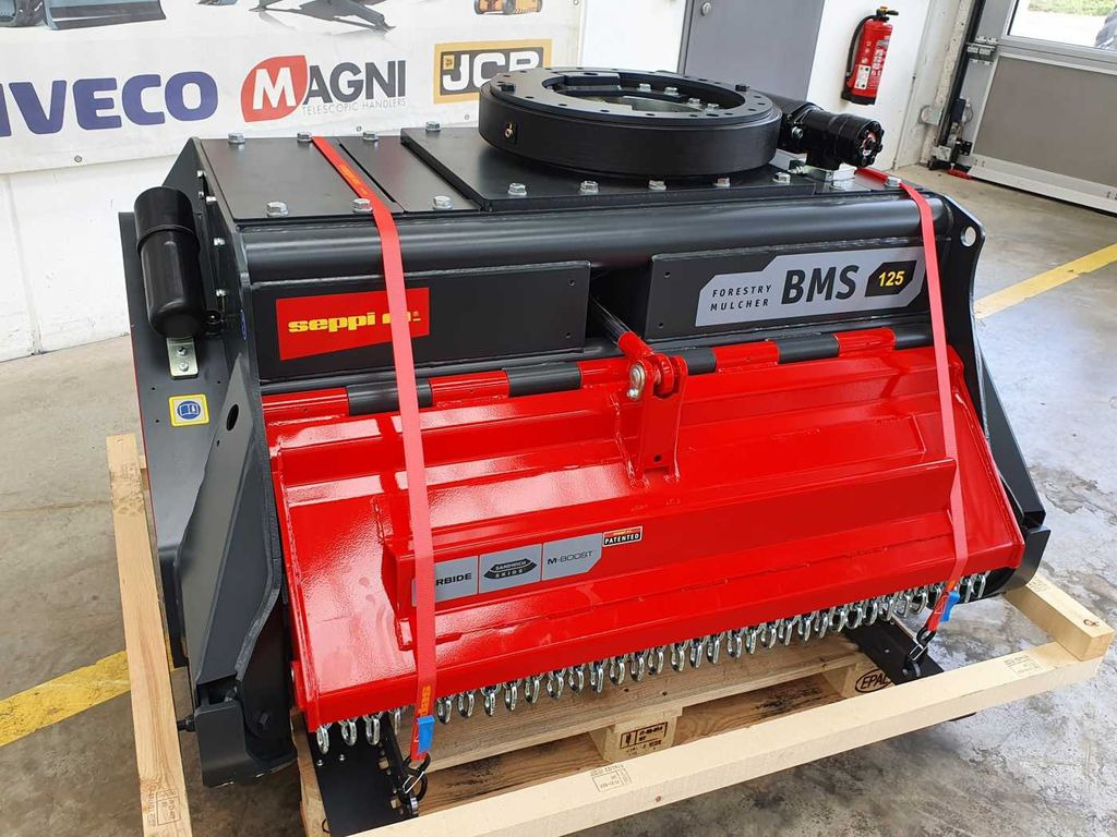 Trituradora forestal nuevo Seppi M. BMS 125 / 13-30t Forstmulcher Drehmotor: foto 8