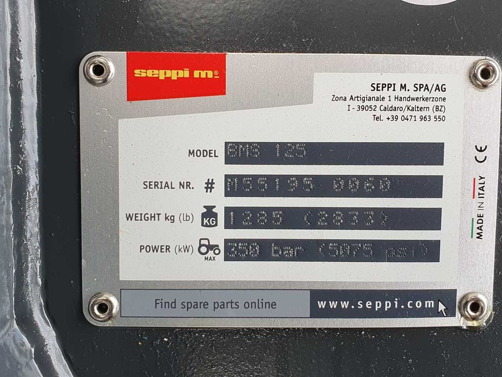 Trituradora forestal nuevo Seppi M. BMS 125 / 13-30t Forstmulcher Drehmotor: foto 11