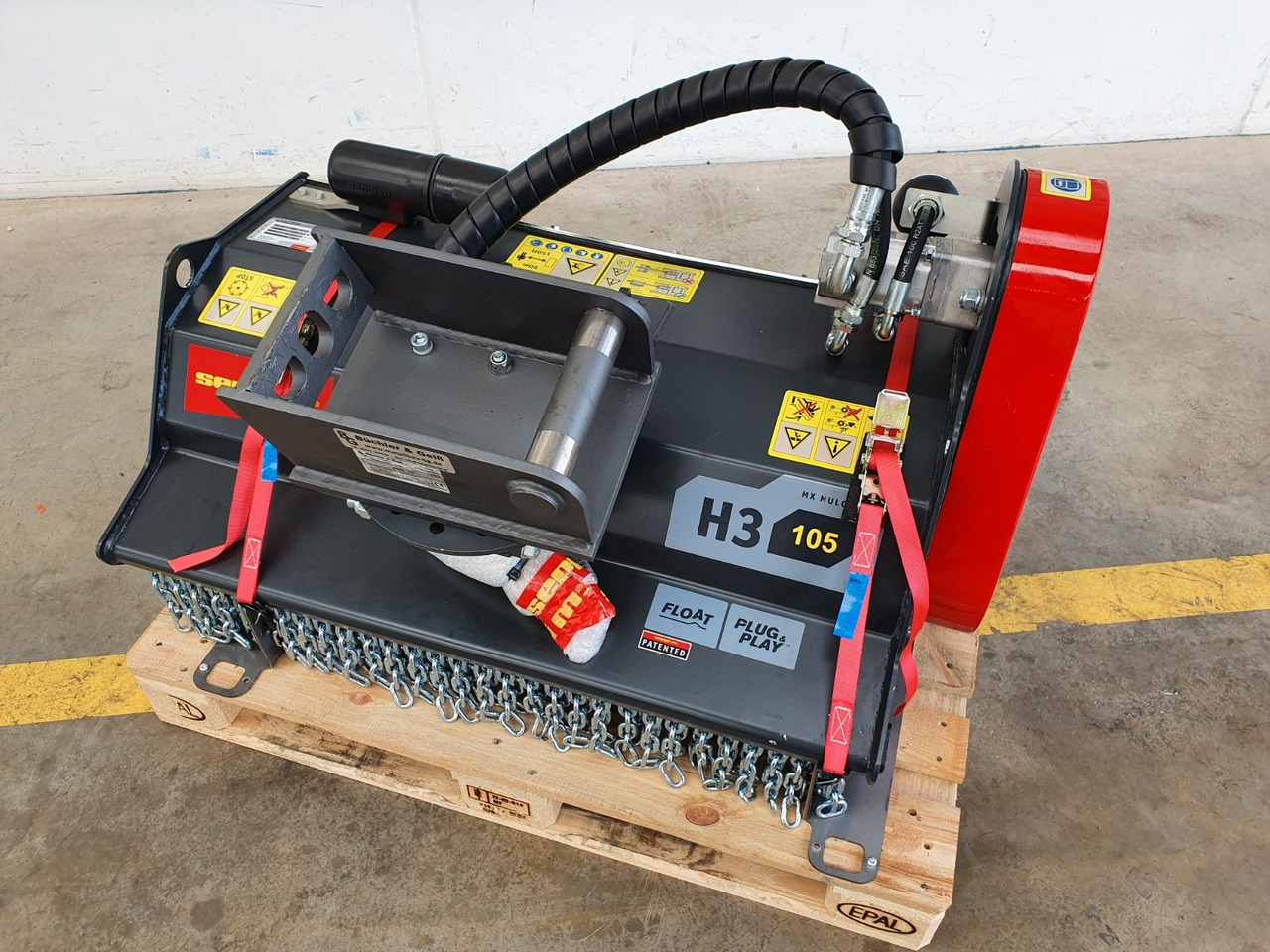 Seppi M. H3 105 / Schlegelmulcher 2-5to lagernd! - Desbrozadora de martillos: foto 2 Seppi M. H3 105 / Schlegelmulcher 2-5to lagernd! - Desbrozadora de martillos: foto 2