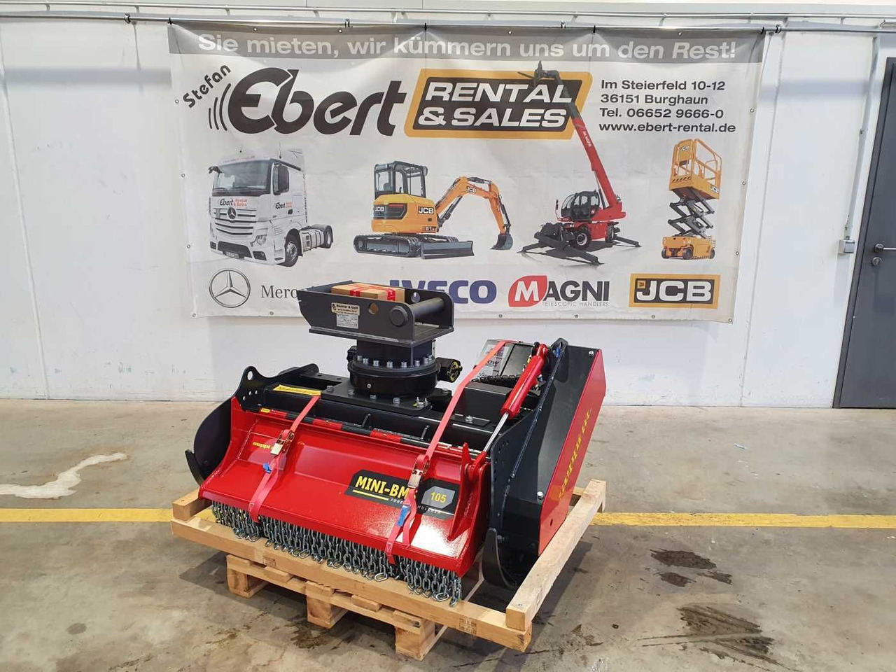 Seppi MINI-BMS 105 Forstmulcher Drehmotor MS08 - Trituradora forestal: foto 1 Seppi MINI-BMS 105 Forstmulcher Drehmotor MS08 - Trituradora forestal: foto 1
