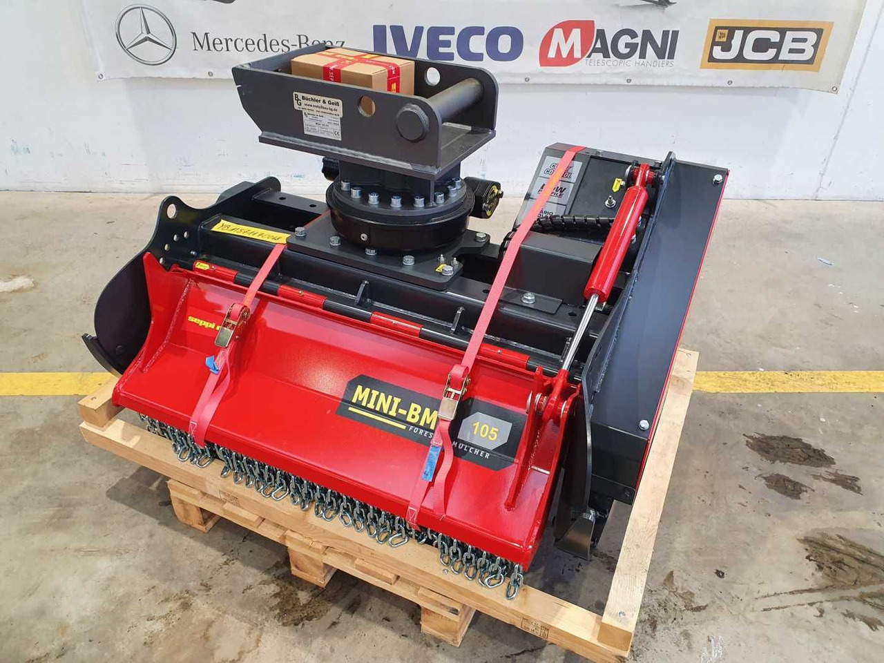 Seppi MINI-BMS 105 Forstmulcher Drehmotor MS08 - Trituradora forestal: foto 2 Seppi MINI-BMS 105 Forstmulcher Drehmotor MS08 - Trituradora forestal: foto 2