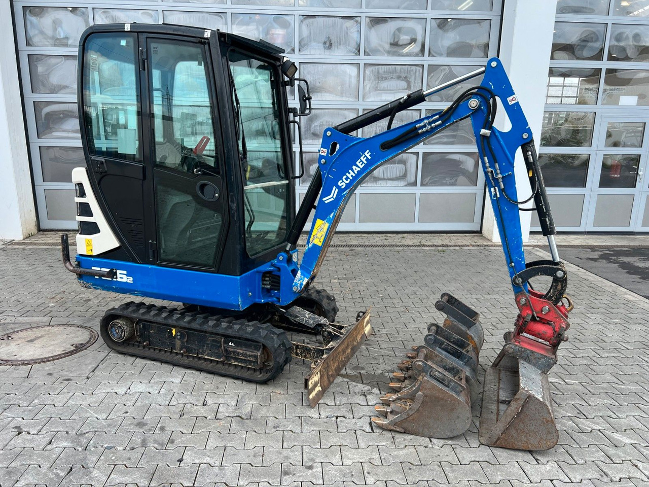 Terex TC16 / 2017 / 1.769h / Löffelpaket / Powertilt - Miniexcavadora: foto 2 Terex TC16 / 2017 / 1.769h / Löffelpaket / Powertilt - Miniexcavadora: foto 2