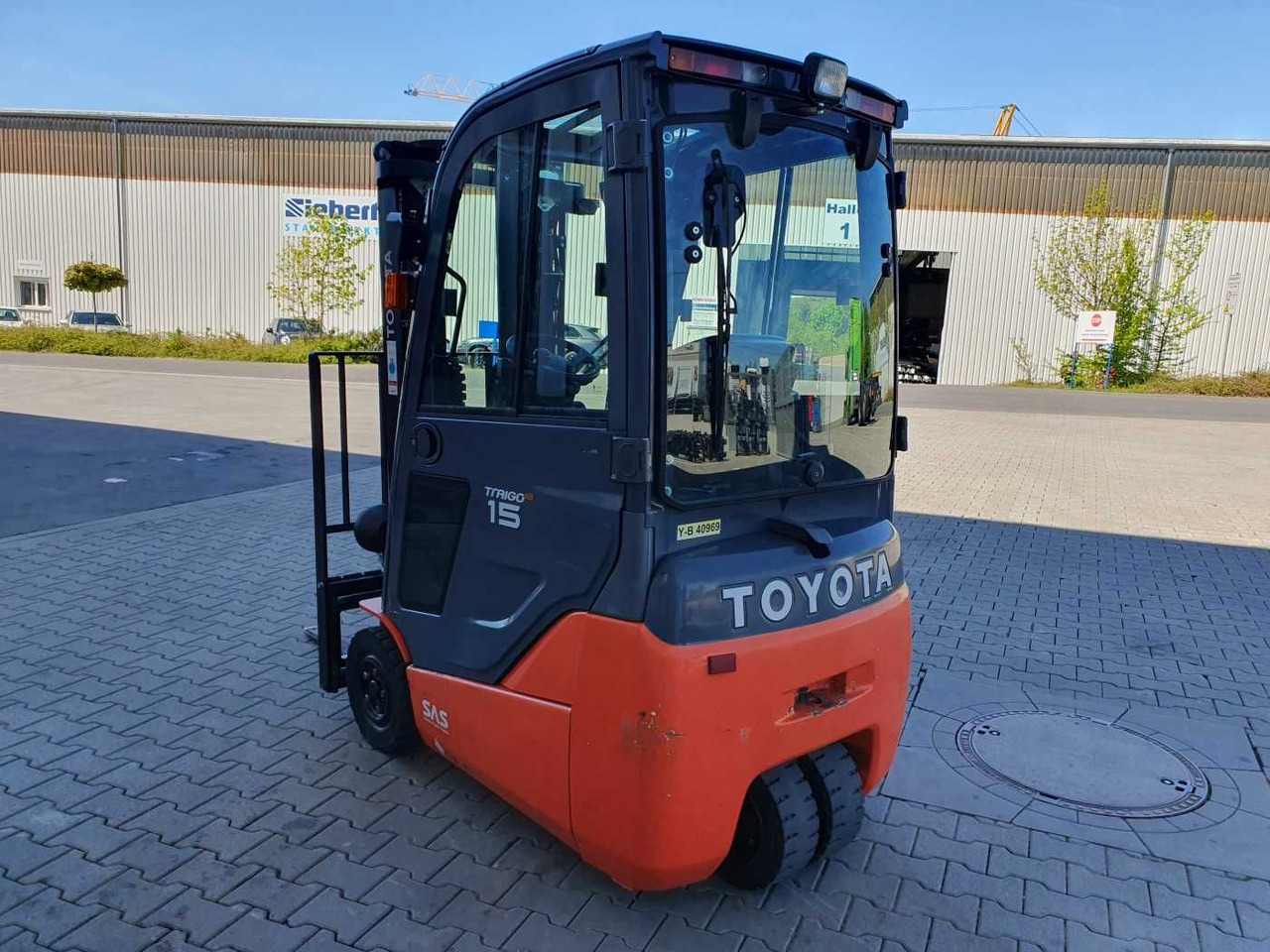 Toyota 8FBET15 / Triplex: 4.30m / nur 3.489h! / 2022 - Carretilla elevadora eléctrica: foto 5 Toyota 8FBET15 / Triplex: 4.30m / nur 3.489h! / 2022 - Carretilla elevadora eléctrica: foto 5