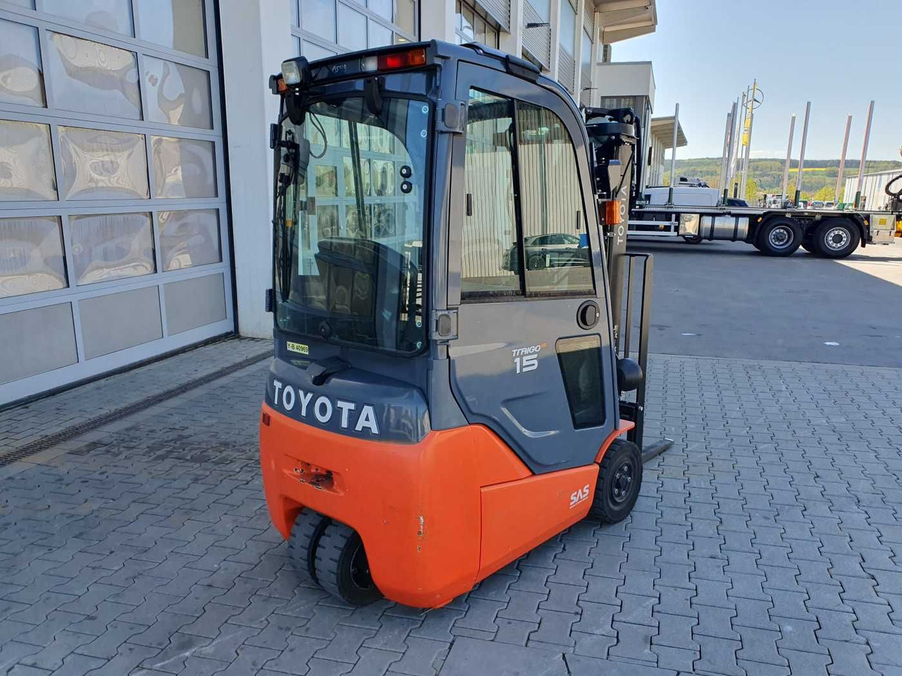 Toyota 8FBET15 / Triplex: 4.30m / nur 3.489h! / 2022 - Carretilla elevadora eléctrica: foto 3 Toyota 8FBET15 / Triplex: 4.30m / nur 3.489h! / 2022 - Carretilla elevadora eléctrica: foto 3
