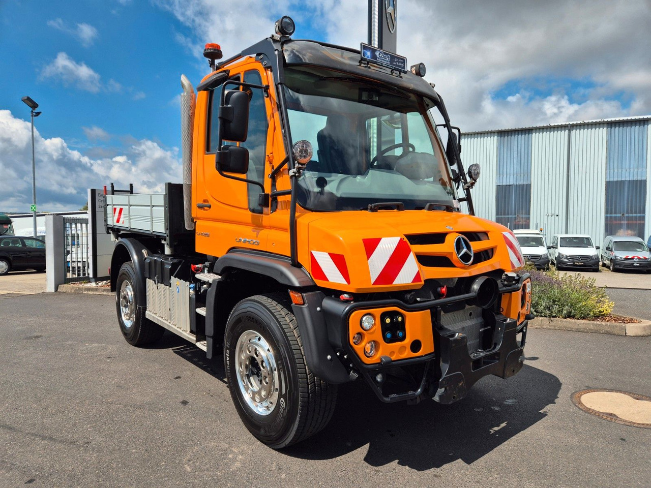 Unimog MB Unimog U435 4x4 Kipper Vario-Pilot Hydrostat - Camión volquete: foto 3 Unimog MB Unimog U435 4x4 Kipper Vario-Pilot Hydrostat - Camión volquete: foto 3