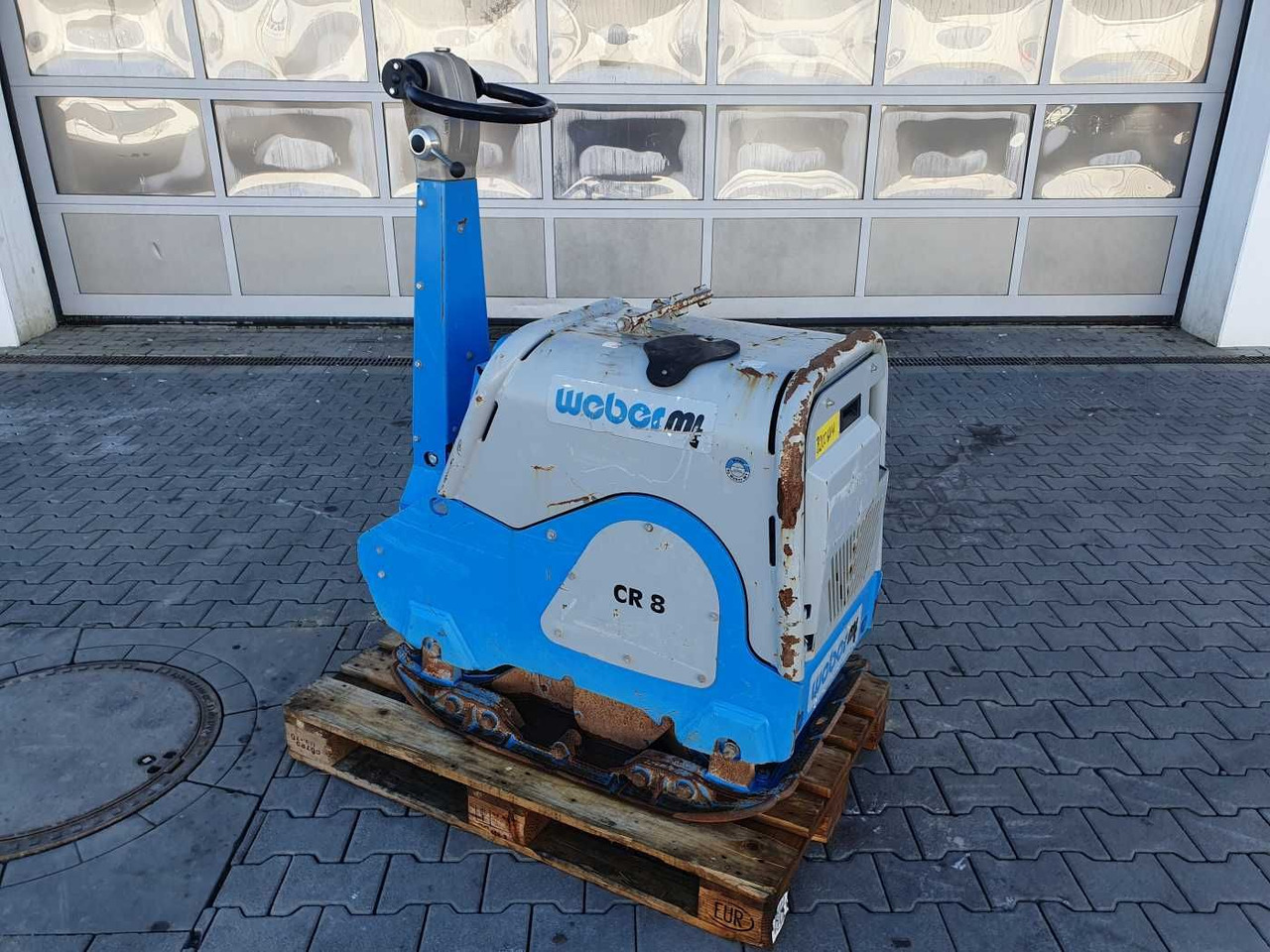 Weber CR 8 Hatz-Diesel 601kg Rüttelplatte 117 h - Plancha reversible: foto 1 Weber CR 8 Hatz-Diesel 601kg Rüttelplatte 117 h - Plancha reversible: foto 1