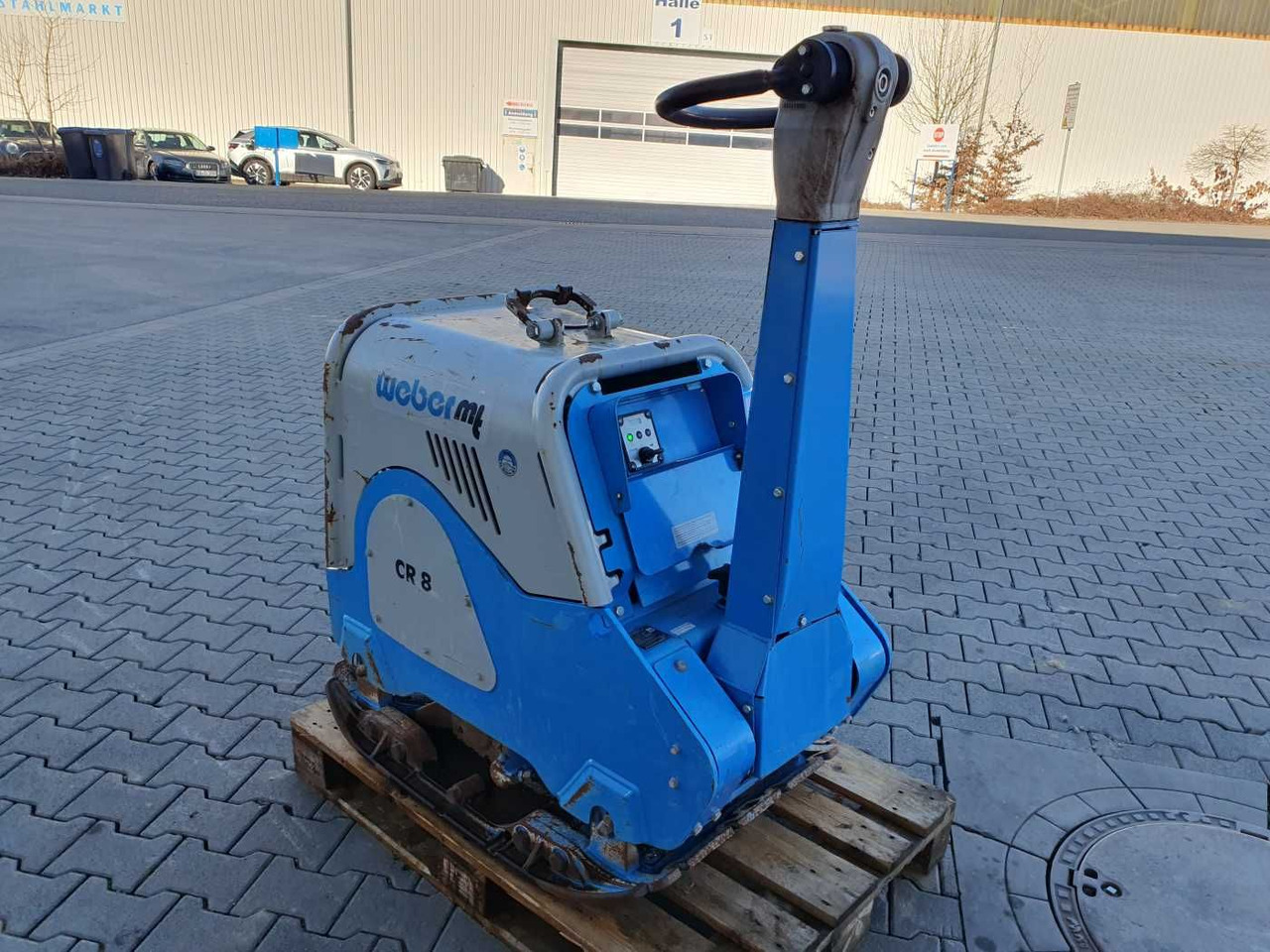 Weber CR 8 Hatz-Diesel 601kg Rüttelplatte 117 h - Plancha reversible: foto 5 Weber CR 8 Hatz-Diesel 601kg Rüttelplatte 117 h - Plancha reversible: foto 5