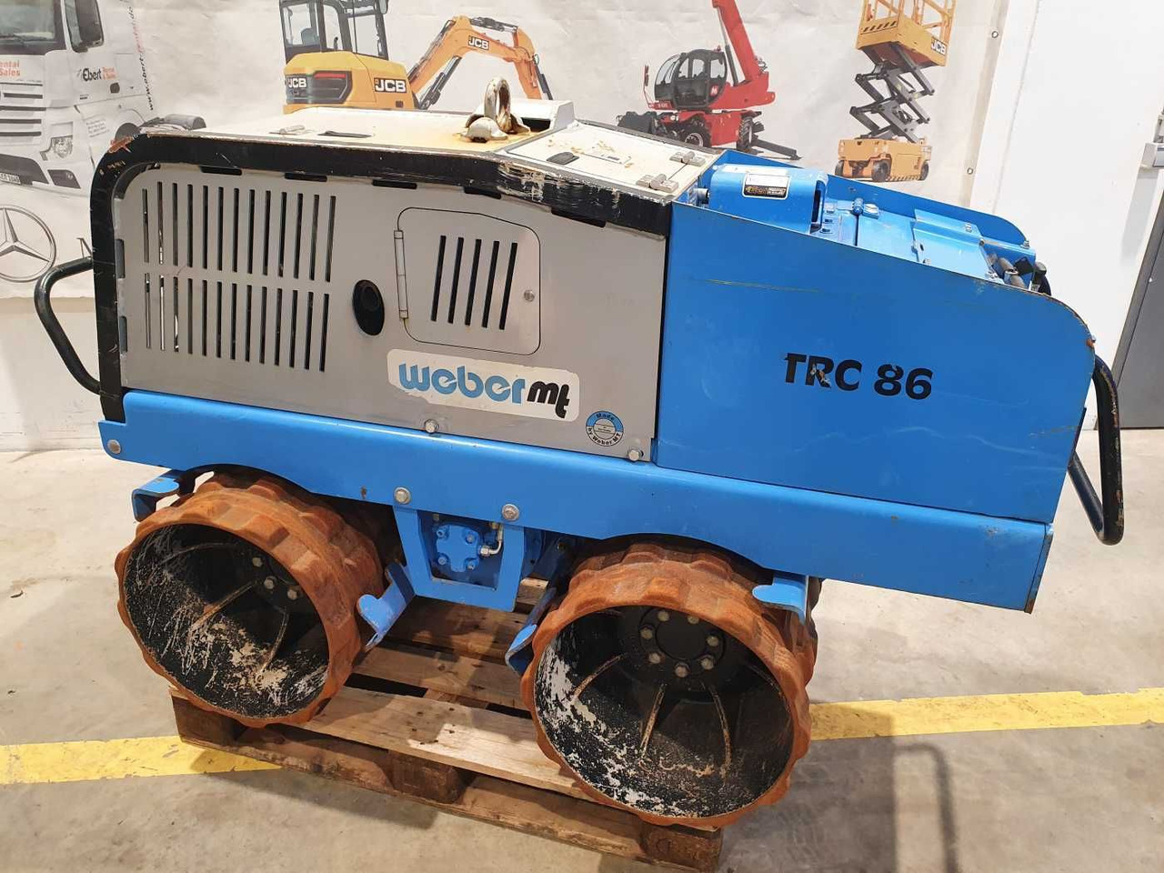 Weber TRC 86 Grabenwalze / 2020 / Funk / nur 112h - Mini compactadora: foto 2 Weber TRC 86 Grabenwalze / 2020 / Funk / nur 112h - Mini compactadora: foto 2