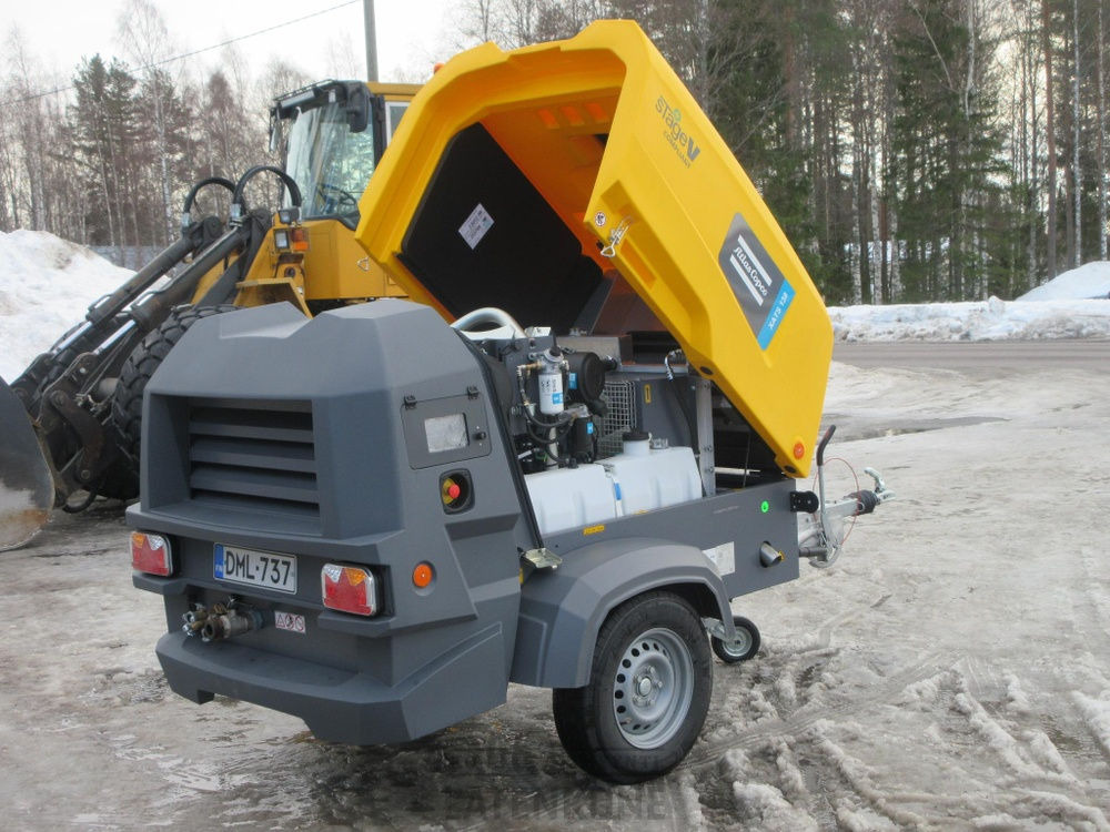 Compresor de aire Atlas Copco XATS 138 StV Vaunukompressori UUSI: foto 13