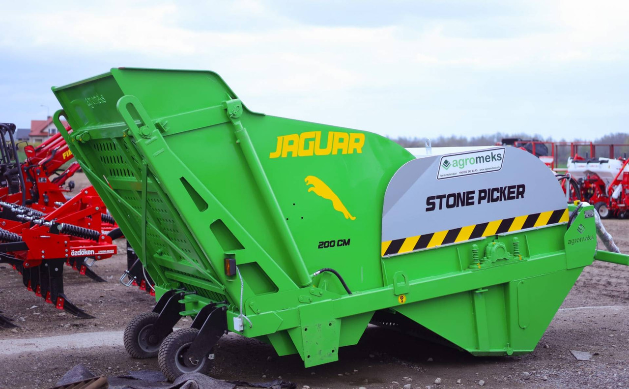 Agromeks stone picker Jaguar, 2,1 m - on stock - Equipo para trabajo del suelo: foto 2 Agromeks stone picker Jaguar, 2,1 m - on stock - Equipo para trabajo del suelo: foto 2