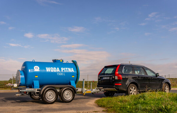 Cysterna na wodę pitną Meprozet 3000l - Remolque cisterna: foto 3 Cysterna na wodę pitną Meprozet 3000l - Remolque cisterna: foto 3