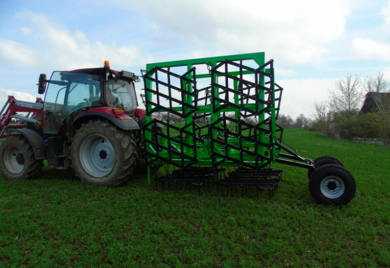DARMEX 12-section 2-row Tine Harrow - Grada: foto 4 DARMEX 12-section 2-row Tine Harrow - Grada: foto 4