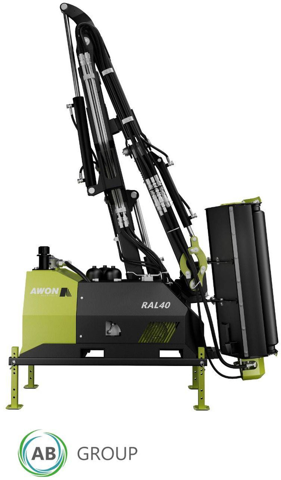 Kosiarka bijakowa na wysięgniku AWON – model RAL40 + RML100 - Desbrozadora de martillos/ Trituradora: foto 4 Kosiarka bijakowa na wysięgniku AWON – model RAL40 + RML100 - Desbrozadora de martillos/ Trituradora: foto 4