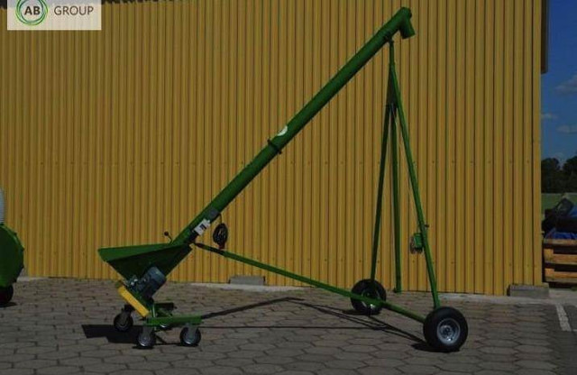Mrol przenośnik ślimakowy T401/1 z koszem, Ø110, 8 m - Transportador: foto 3 Mrol przenośnik ślimakowy T401/1 z koszem, Ø110, 8 m - Transportador: foto 3