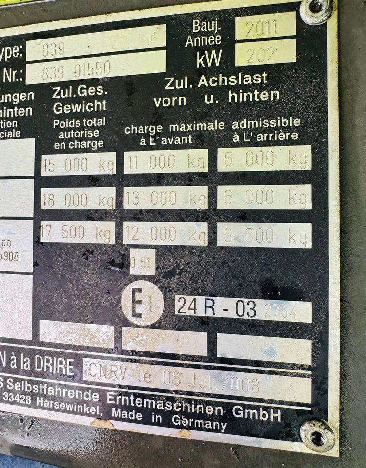 Claas Tucano 450 - Cosechadora de granos: foto 5 Claas Tucano 450 - Cosechadora de granos: foto 5