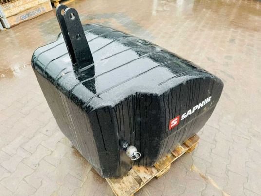 Saphir BALAST do ciągnika SAPHIR 1500 kg, 2022 rok produkcji - Contrapeso para Tractor: foto 4 Saphir BALAST do ciągnika SAPHIR 1500 kg, 2022 rok produkcji - Contrapeso para Tractor: foto 4