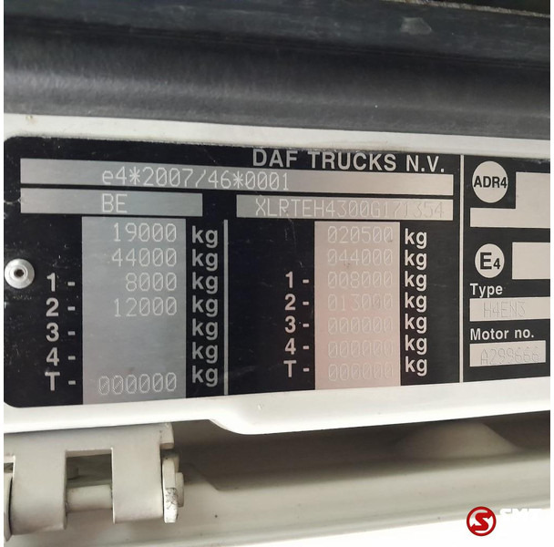 Cabina e interior para Camión DAF Occ cabine DAF: foto 18 Cabina e interior para Camión DAF Occ cabine DAF: foto 18