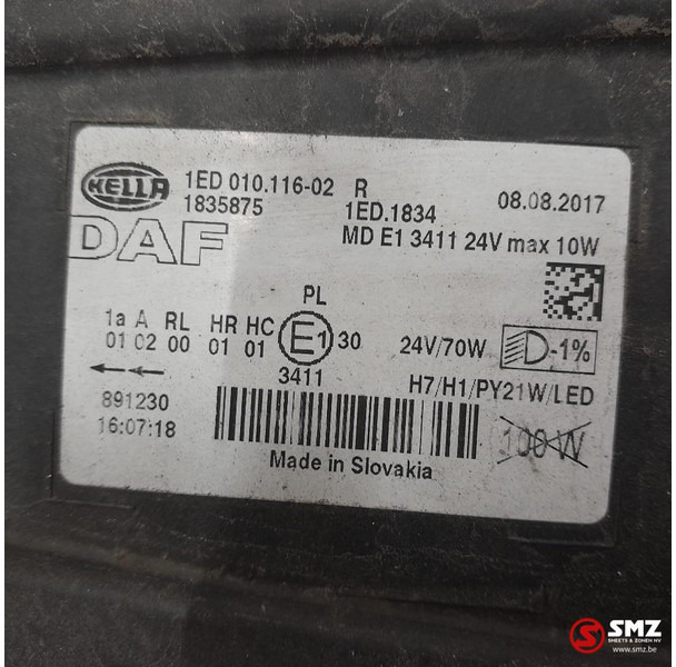 DAF Occ koplamp rechts DAF - Faro delantero para Camión: foto 3 DAF Occ koplamp rechts DAF - Faro delantero para Camión: foto 3