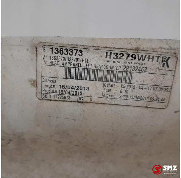 DAF Occ koplampkap links DAF - Faro delantero para Camión: foto 3 DAF Occ koplampkap links DAF - Faro delantero para Camión: foto 3