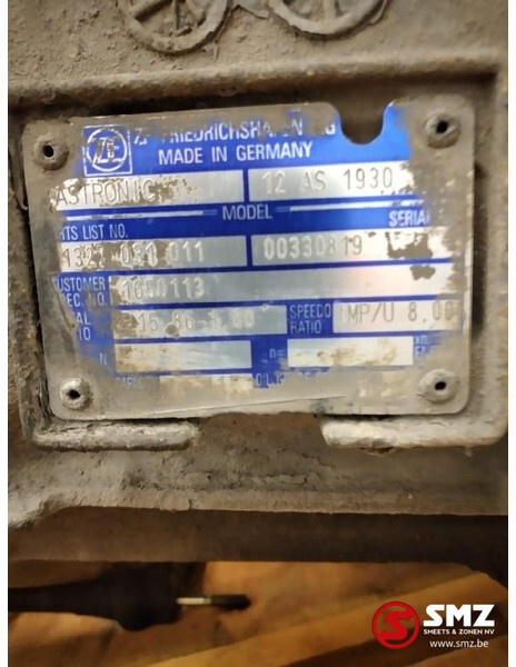 DAF Occ versnellingsbak Daf XF95 12AS1930TD - Caja de cambios para Camión: foto 5 DAF Occ versnellingsbak Daf XF95 12AS1930TD - Caja de cambios para Camión: foto 5
