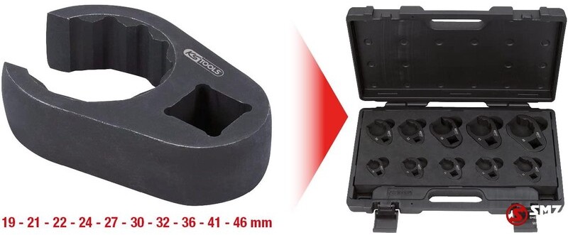Diversen Open opsteekringsleutelset 19-46 MM 10PCS - Herramienta para vehículos: foto 5 Diversen Open opsteekringsleutelset 19-46 MM 10PCS - Herramienta para vehículos: foto 5