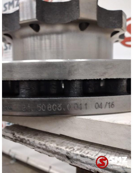 MAN Occ remschijf achter MAN TGA TGS TGX 81508030041 - Discos de freno para Camión: foto 3 MAN Occ remschijf achter MAN TGA TGS TGX 81508030041 - Discos de freno para Camión: foto 3