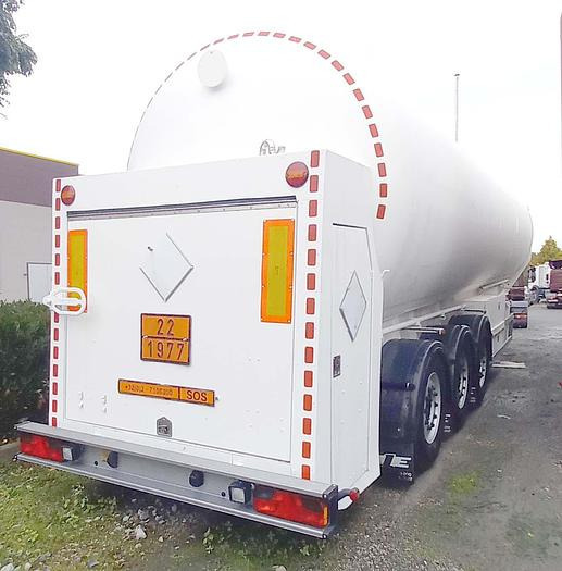Remolque cisterna Aurepa gas tank semi trailer for oxygen, nitrogen, argon cryogenic: foto 12