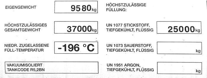 Remolque cisterna Aurepa gas tank semi trailer for oxygen, nitrogen, argon cryogenic: foto 9