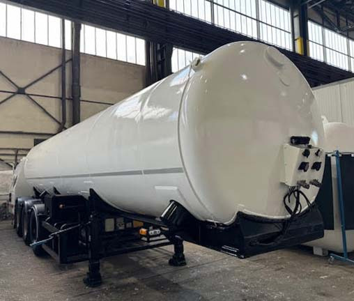 CRYOLOR Gas tank semi-trailer cryogenic used for nitrogen, argon, oxygen, LIN, LOX, LAR. - Semirremolque cisterna: foto 1 CRYOLOR Gas tank semi-trailer cryogenic used for nitrogen, argon, oxygen, LIN, LOX, LAR. - Semirremolque cisterna: foto 1