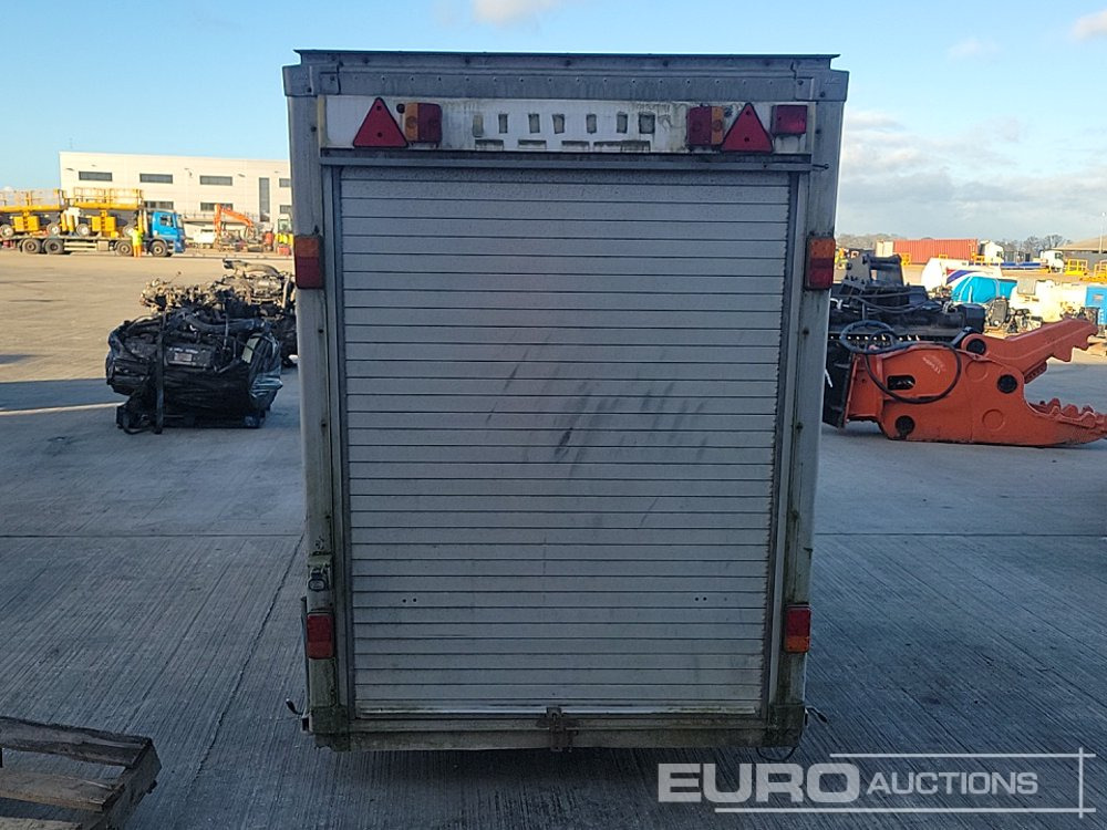 1 Ton Box Twin Axle Trailer, Side Door, Roller Door - Remolque porta maquinaria: foto 4 1 Ton Box Twin Axle Trailer, Side Door, Roller Door - Remolque porta maquinaria: foto 4