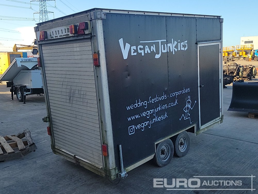 1 Ton Box Twin Axle Trailer, Side Door, Roller Door - Remolque porta maquinaria: foto 5 1 Ton Box Twin Axle Trailer, Side Door, Roller Door - Remolque porta maquinaria: foto 5