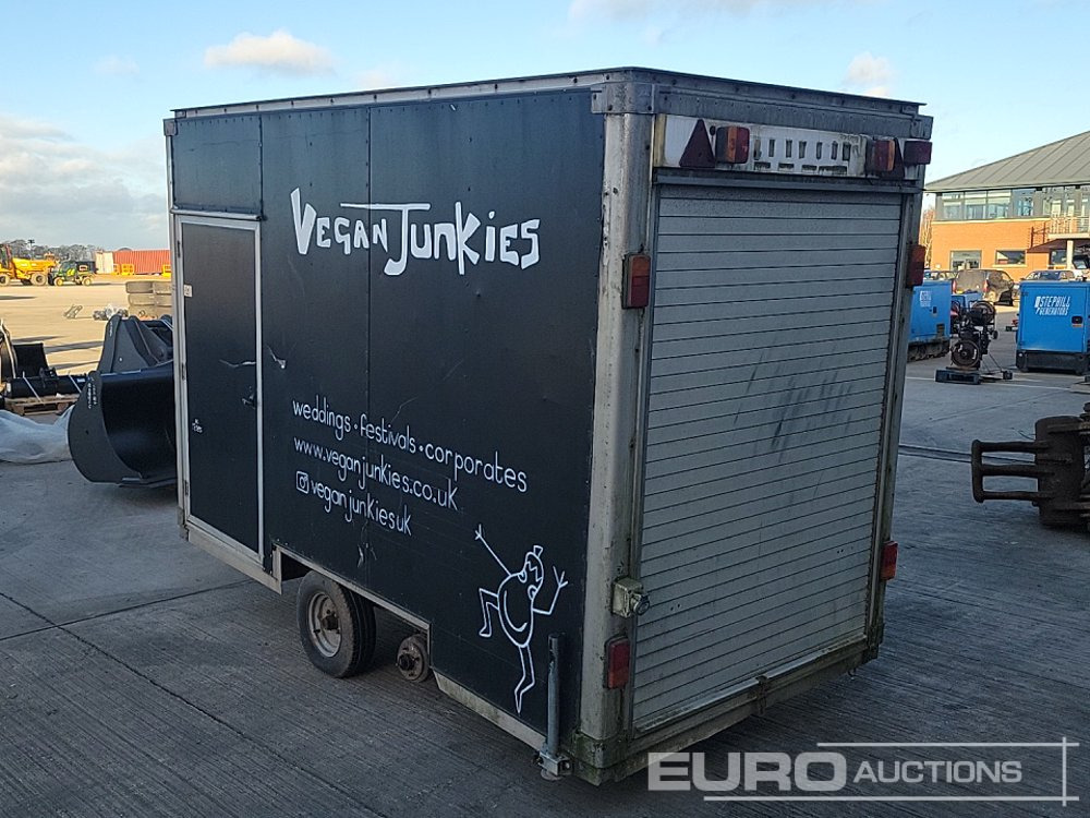 1 Ton Box Twin Axle Trailer, Side Door, Roller Door - Remolque porta maquinaria: foto 3 1 Ton Box Twin Axle Trailer, Side Door, Roller Door - Remolque porta maquinaria: foto 3
