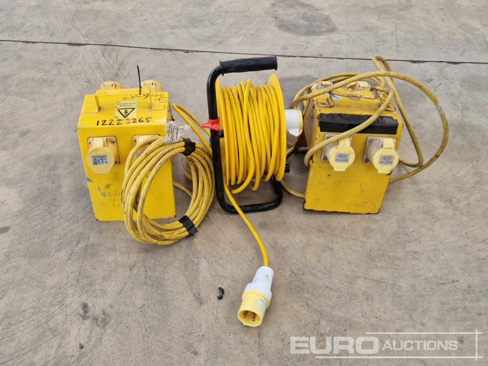 110 Volt Splitter Box, 25m Extension Reel (3 of) - Equipo de construcción: foto 4 110 Volt Splitter Box, 25m Extension Reel (3 of) - Equipo de construcción: foto 4