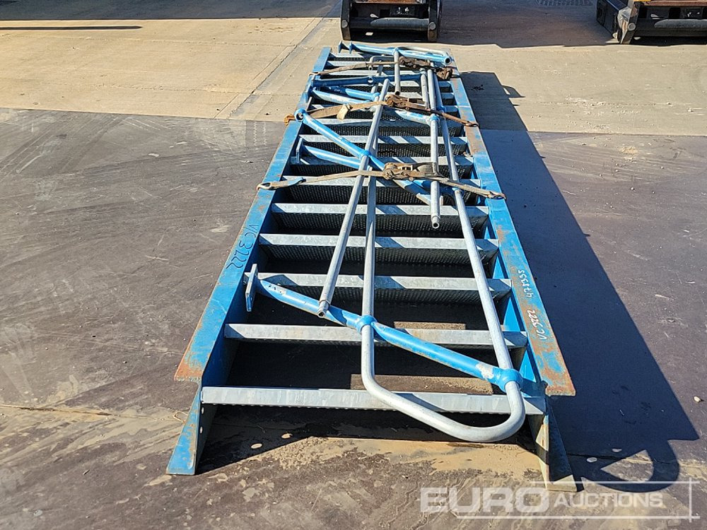 15 Step Aluminium Access Stairs, Hand Rails - Equipo de construcción: foto 4 15 Step Aluminium Access Stairs, Hand Rails - Equipo de construcción: foto 4