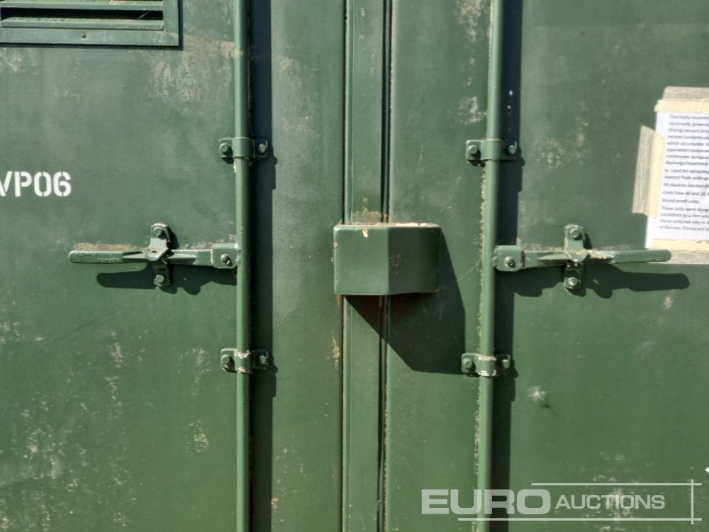 Contenedor marítimo 16' x 8' Sound Proof Container (Cannot Be Reconsigned): foto 10