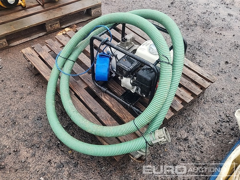 2" Water Pump, Honda Engine, Hoses - Bomba de agua: foto 2 2" Water Pump, Honda Engine, Hoses - Bomba de agua: foto 2