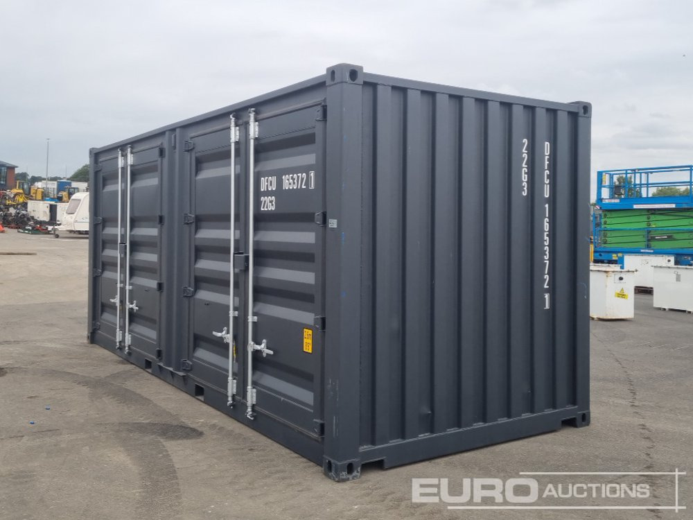 20' x 8' Container, 2 Side Doors, 1 End Door (Cannot Be Reconsigned) - Contenedor marítimo: foto 3 20' x 8' Container, 2 Side Doors, 1 End Door (Cannot Be Reconsigned) - Contenedor marítimo: foto 3