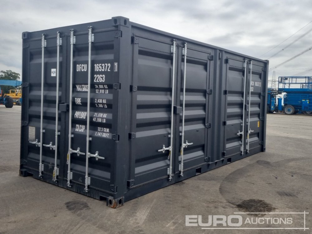 20' x 8' Container, 2 Side Doors, 1 End Door (Cannot Be Reconsigned) - Contenedor marítimo: foto 1 20' x 8' Container, 2 Side Doors, 1 End Door (Cannot Be Reconsigned) - Contenedor marítimo: foto 1