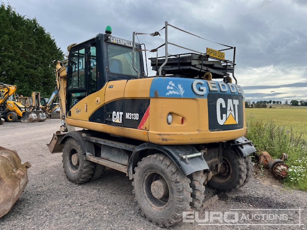 2008 CAT M313D - Excavadora de ruedas: foto 3 2008 CAT M313D - Excavadora de ruedas: foto 3