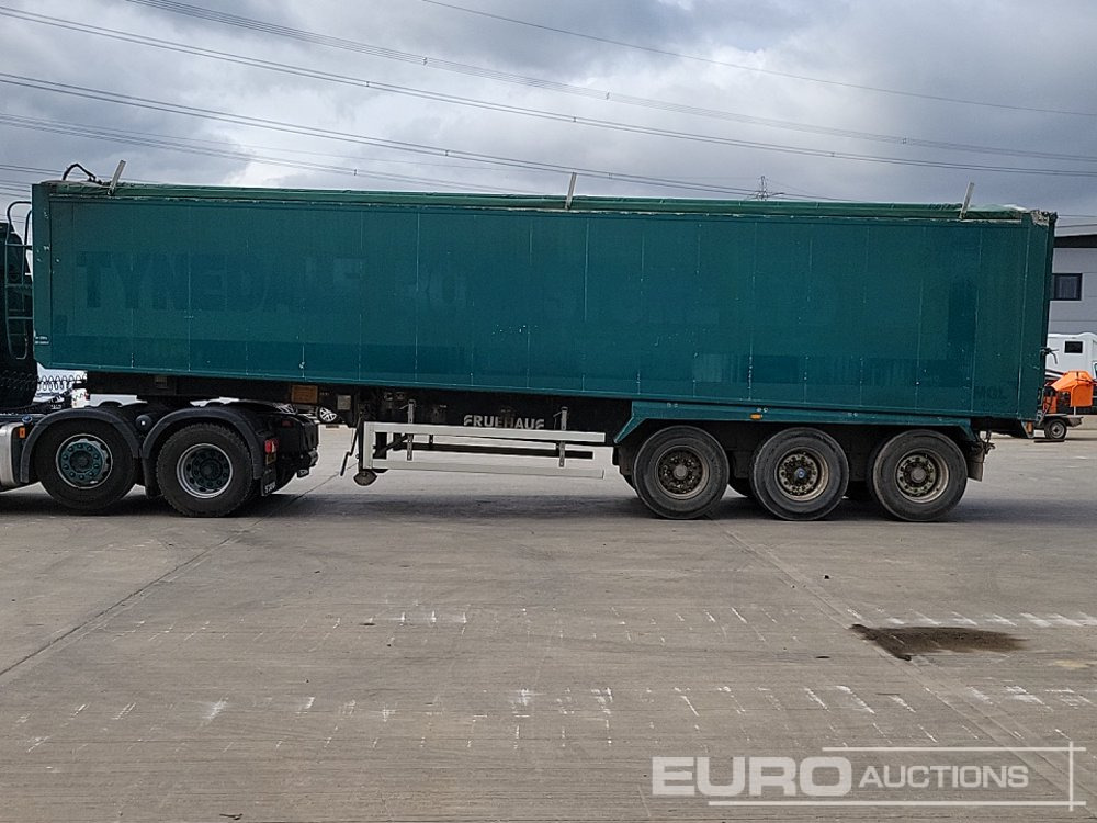 2008 Fruehauf Tri Axle Tipping Trailer, Easy Sheet - Semirremolque volquete: foto 2 2008 Fruehauf Tri Axle Tipping Trailer, Easy Sheet - Semirremolque volquete: foto 2