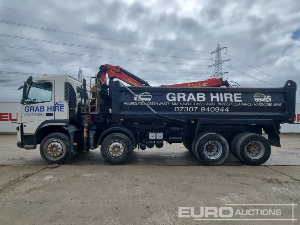 2008 Volvo FM - Camión volquete, Camión grúa: foto 2 2008 Volvo FM - Camión volquete, Camión grúa: foto 2