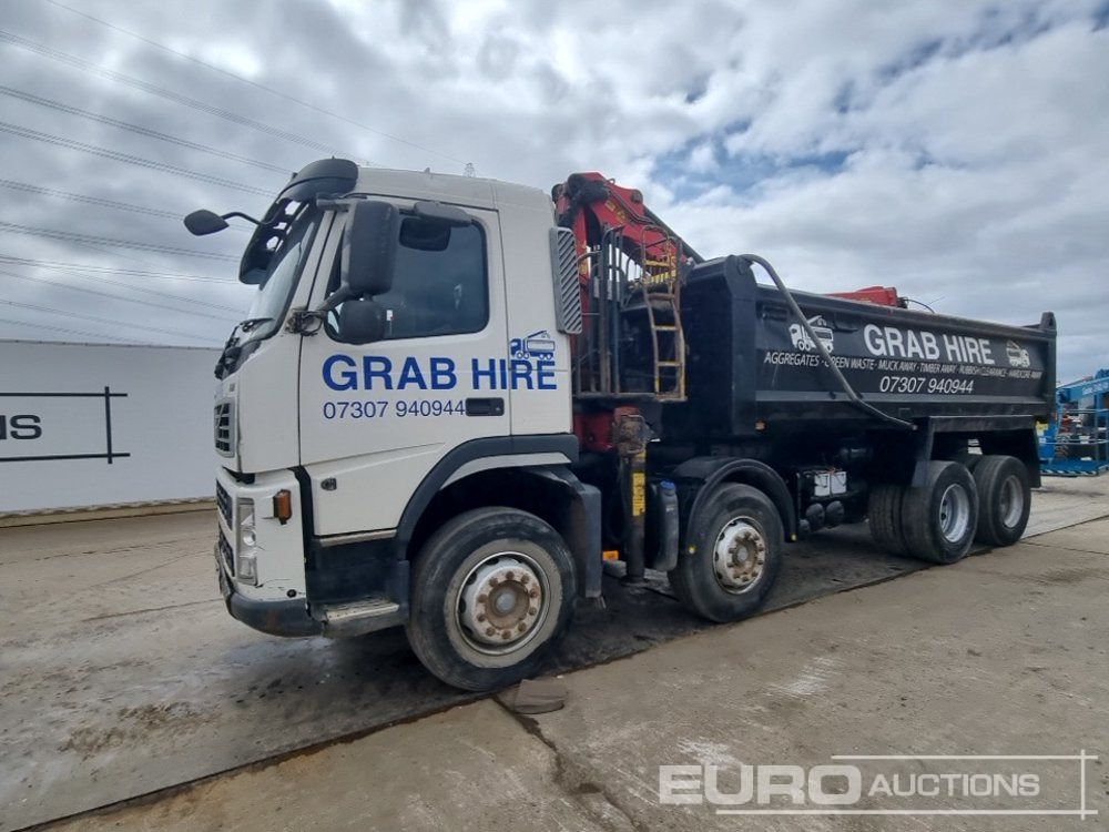 2008 Volvo FM - Camión volquete, Camión grúa: foto 1 2008 Volvo FM - Camión volquete, Camión grúa: foto 1