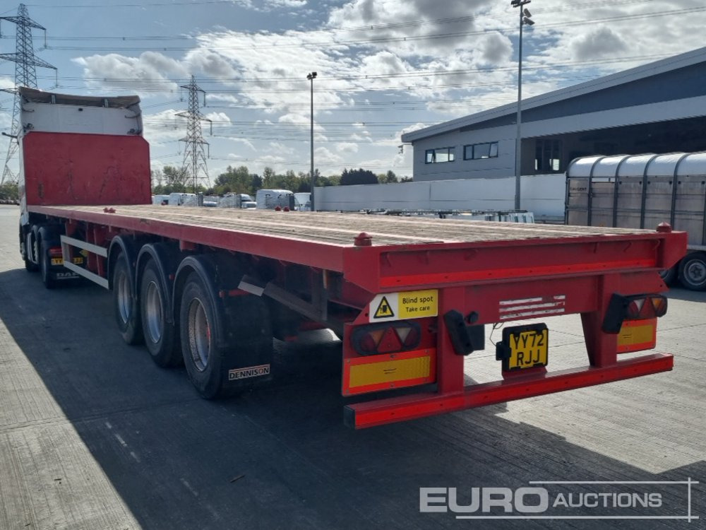 2010 Dennison Tri-Axle - Semirremolque plataforma/ Caja abierta: foto 3 2010 Dennison Tri-Axle - Semirremolque plataforma/ Caja abierta: foto 3